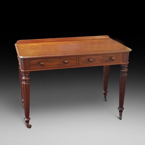 Early Victorian Mahogany Writing Table