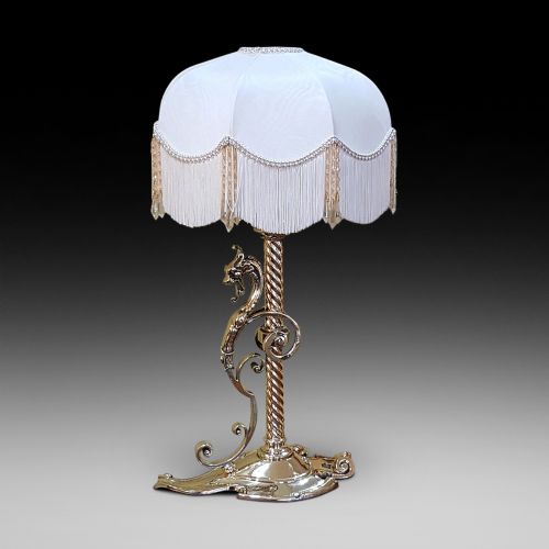 Victorian Brass Night Candle Stand