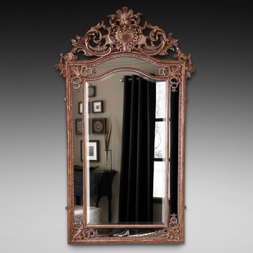 High Victorian Giltwood and Gesso Framed Mirror