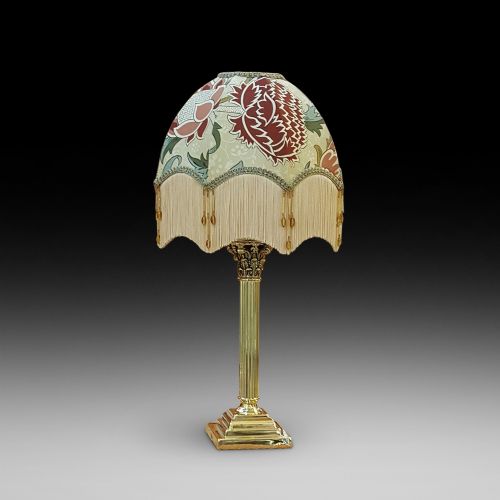 Edwardian Brass Table Lamp