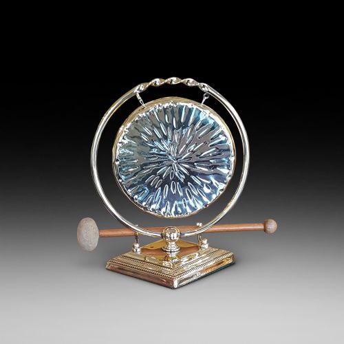 1920'S Brass Table Gong