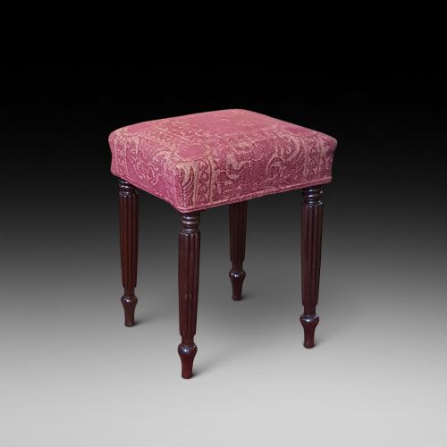 Regency Mahogany Foot Stool