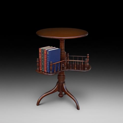 Late Victorian Mahogany Book Table