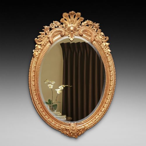 Victorian Oval Wall Mirror