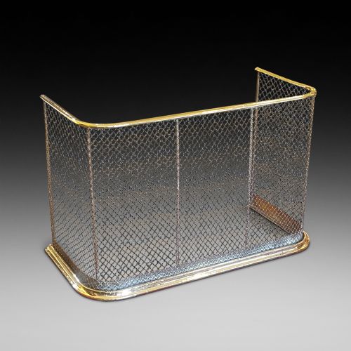 19thc Brass Nursery Fire Guard