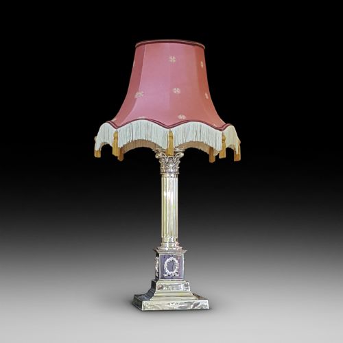 Corinthian Column Table Lamp