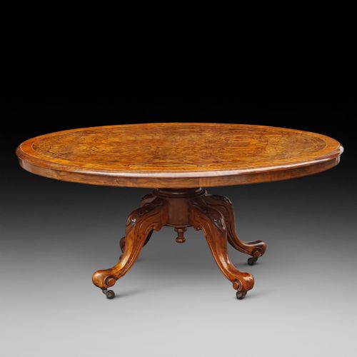 Victorian Burr Walnut Coffeetable