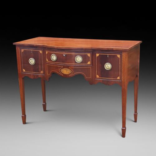 Late 18thc Inlaid Mahogany Sideboard