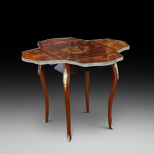 Late 19th/early 20thc Marquetry Centre Table