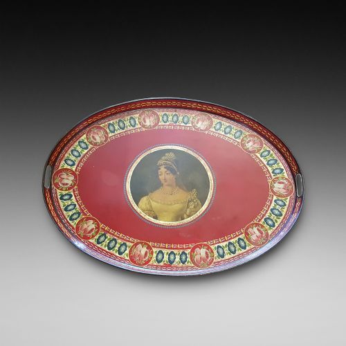 Regency Cold Toleware Tray
