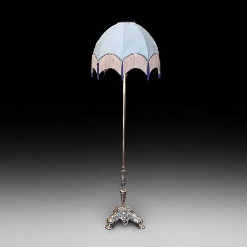 Cast Brass Standard Lamp