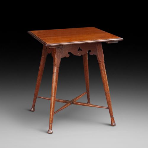Arts and Crafts Oak Side Table