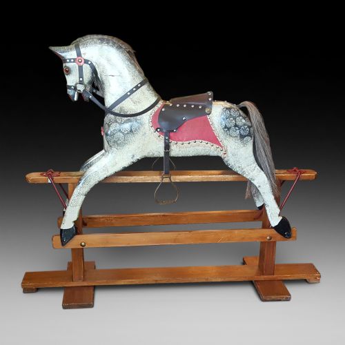 Late 19thc/early 20thc Collinson Rocking Horse