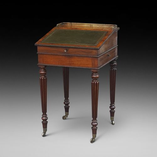 Gillows Early Victorian Rosewood Writing Table
