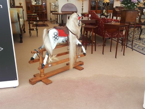 fig 2. Early 20thC Lines of London Rocking Horse