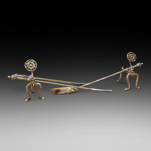 Pair of Early 20thc Fire Dogs