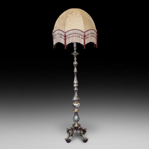 1920'S Brass Standard Lamp