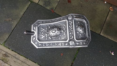 19th Century Cast Iron Coal Scuttle