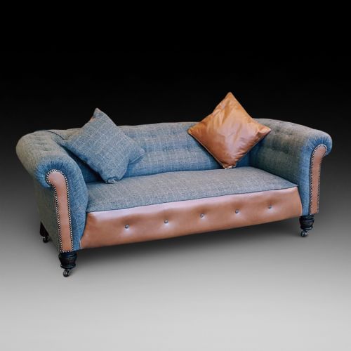 Victorian Chesterfield Style Sofa Settee