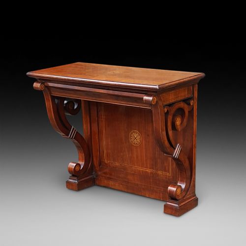 Mid 19thc Mahogany Console Table
