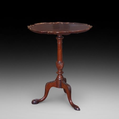 George III Style Mahogany Tripod Table