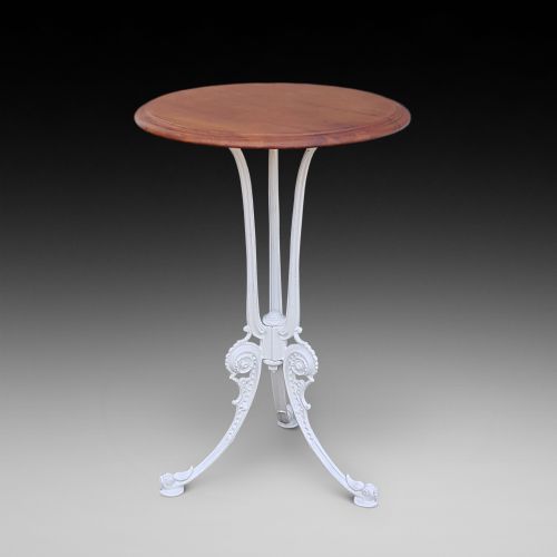 Late 19thc Cast Iron Garden Table