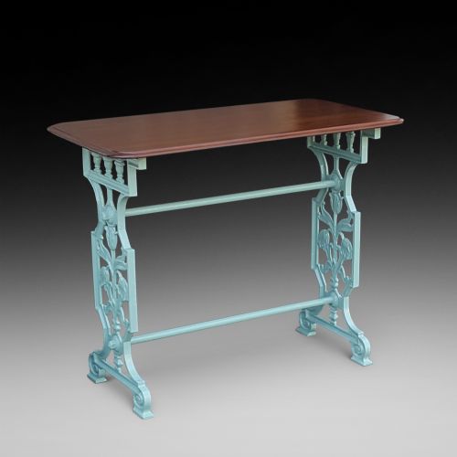 Art Nouveau Cast Iron Garden Table