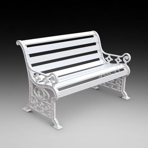 Victorian Cast Iron Bench