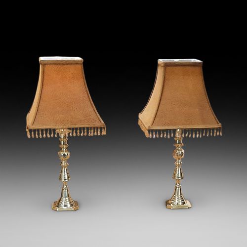 Pair of Late 19thc Candlesticks