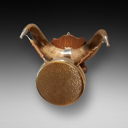 Late 19thc Brass Dinner Gong