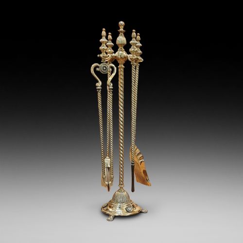 Regency Brass Fire Companion Stand