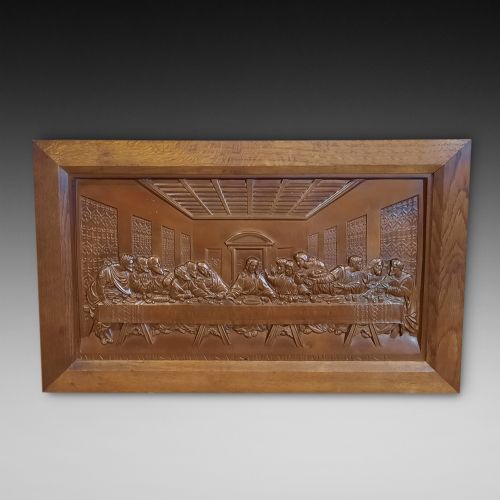 Coalbrookdale Cast Iron Relief of the last Supper
