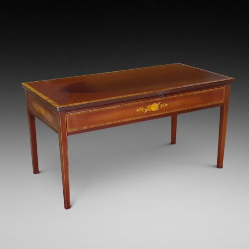 Edwardian Mahogany & Inlaid Coffee Table