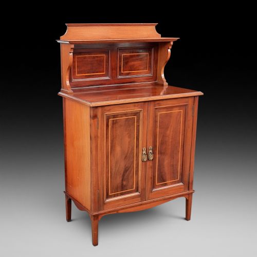 Edwardian Mahogany Drinks Side Cabinet