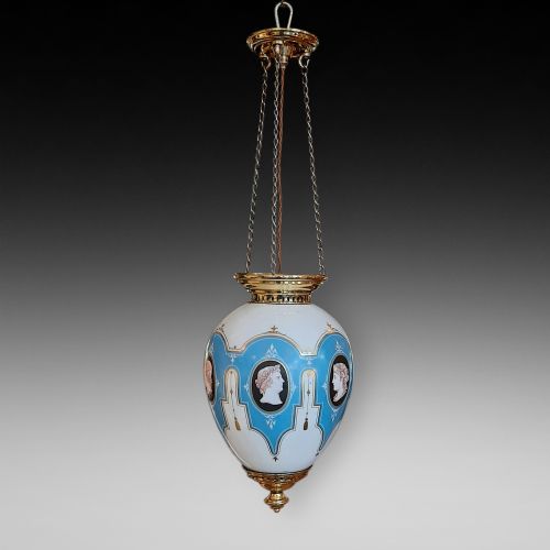 Early 20thc Ceiling Hanging Lantern