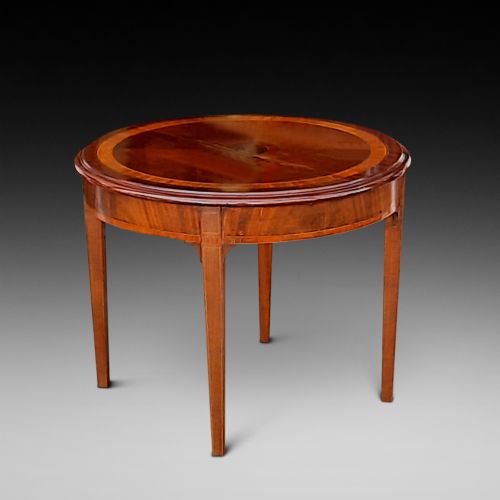 Edwardian Inlaid Mahogany Coffee Table