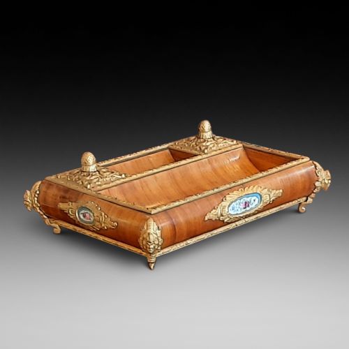 19thc French Kingwood Desk Stand