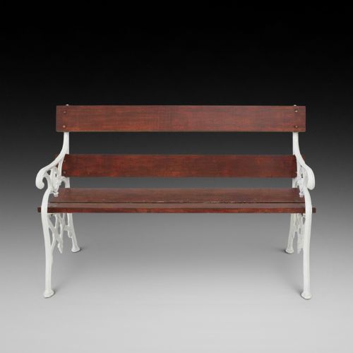 Victorian Cast Iron Garden Bench