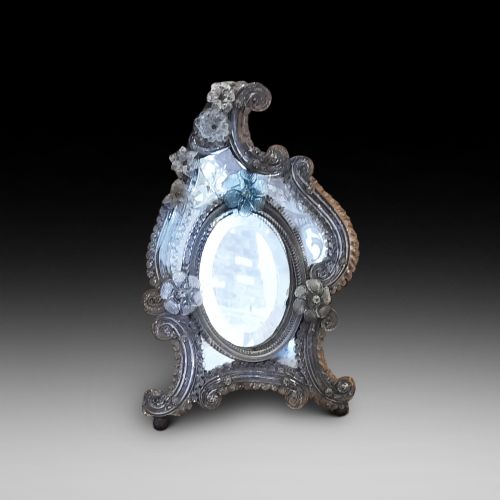 Late 19thc Venetian Dressing Table Mirror