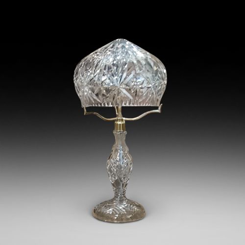 Crystal "Mushroom" Table Lamp
