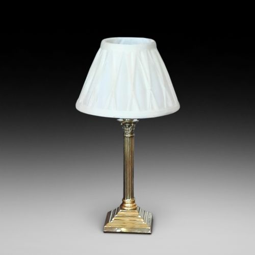 Edwardian Brass Table Lamp