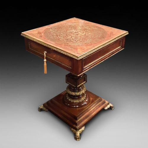 Regency Rosewood Centre Table by Louis Le Gaigneur