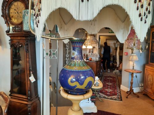 1920'S TORCHERE VASE STANDARD LAMP - ADDITIONAL PHOTO 2