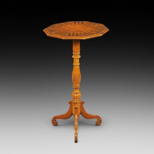 Victorian Specimen Wood Occasional Lamp Table