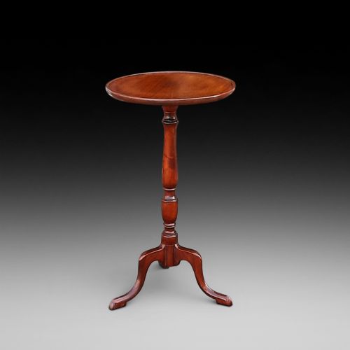 Edwardian Mahogany Wine Table on Tripod Base