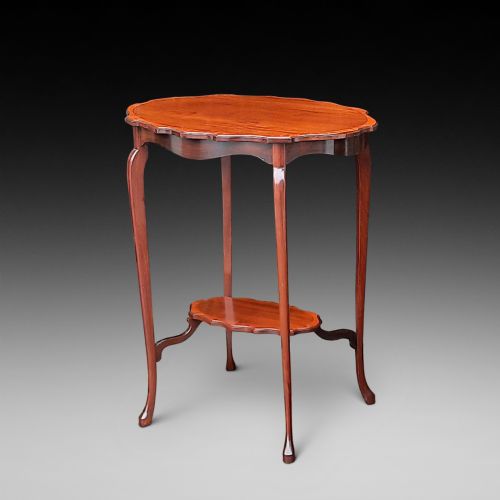 Edwardian Mahogany Occasional Lamp Table