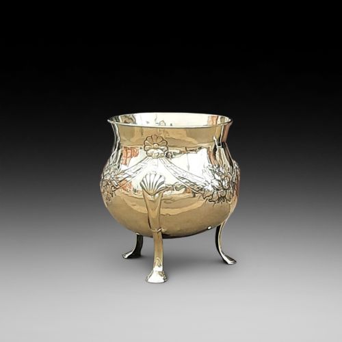 Late 19thc Brass Planter Jardiniere