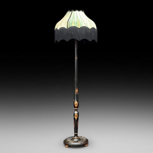 1920'S Chinoiserie Standard Lamp