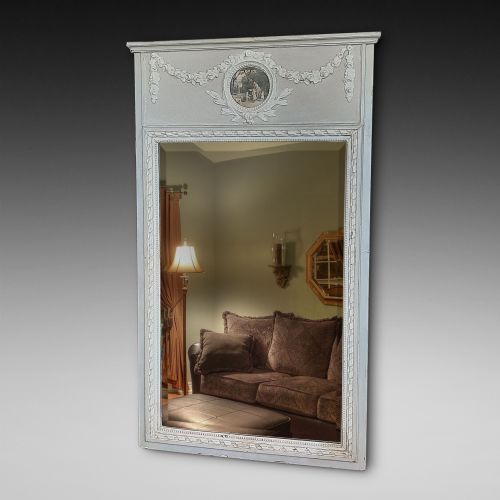 Early 19th Century Painted Pier Mirror