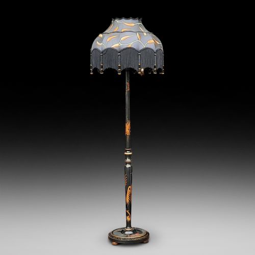 1920'S Chinoiserie Standard Lamp